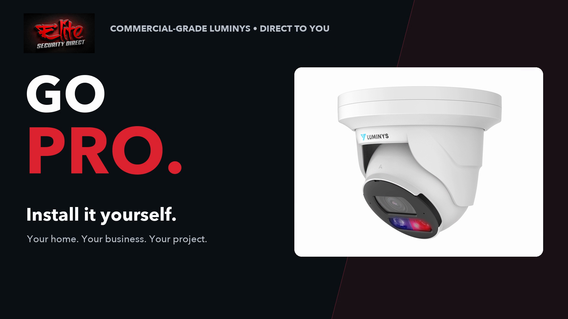 Go pro. Install it yourself.