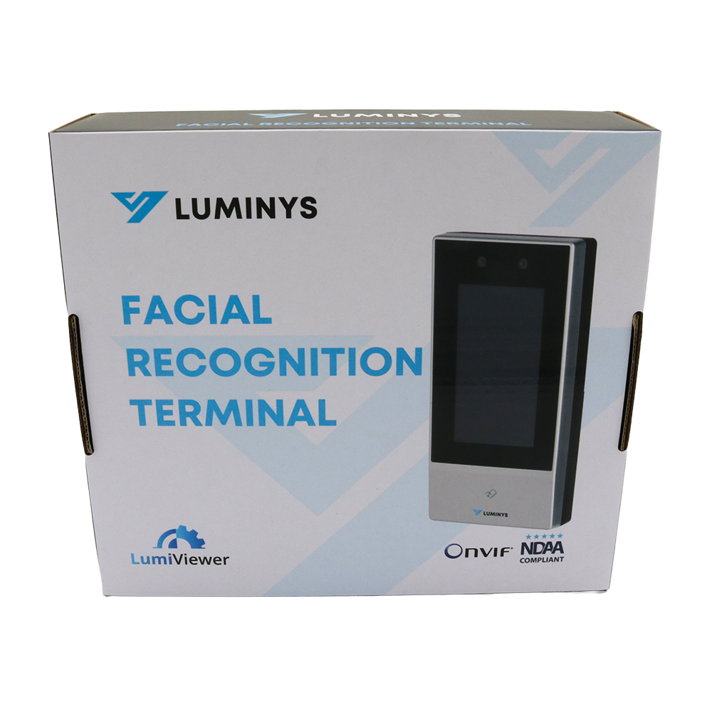 Luminys C-F4A Facial Recognition Terminal, alternate product view 2