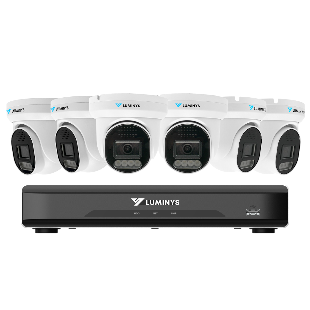 Luminys K56-8L1A2 8CH 5MP LumiLuxLite IP Kit