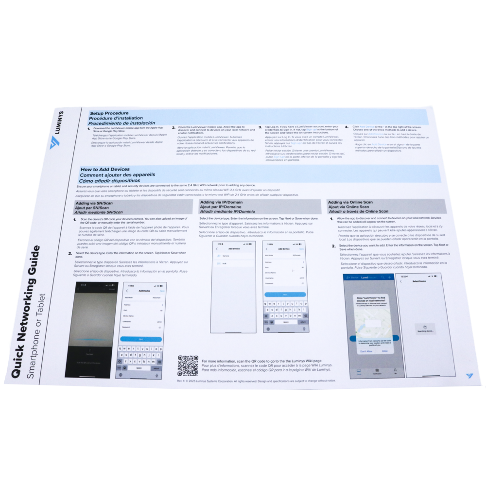 Luminys K86-8B2A4 8CH 8MP LumiLightBand IP Kit, alternate product view 11