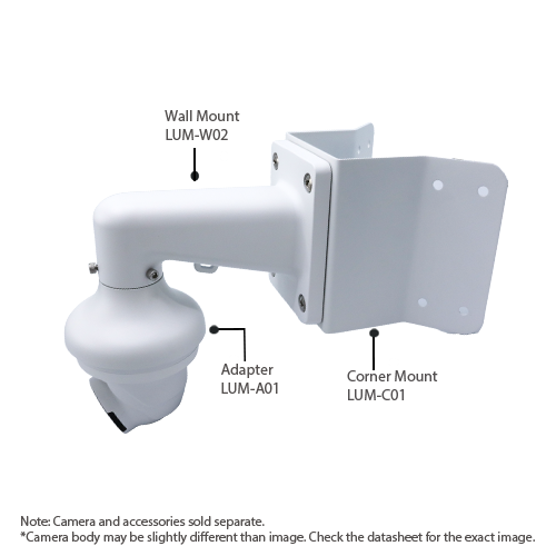 Luminys K8T-16B2A4 16CH 8MP LumiLightBand IP Kit, alternate product view 4