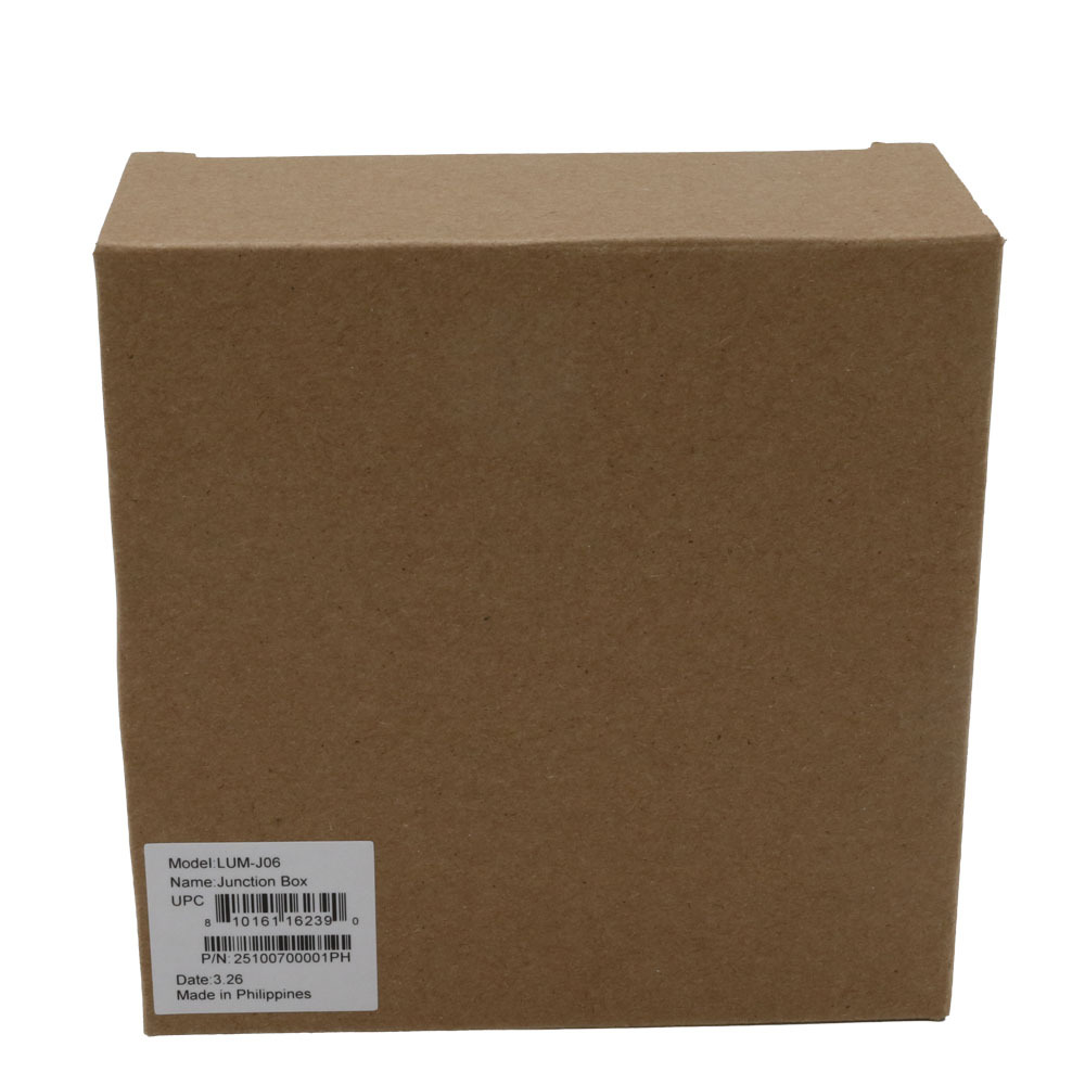 Luminys LUM-J06: 5MP Kit Turret Junction Box, alternate product view 3