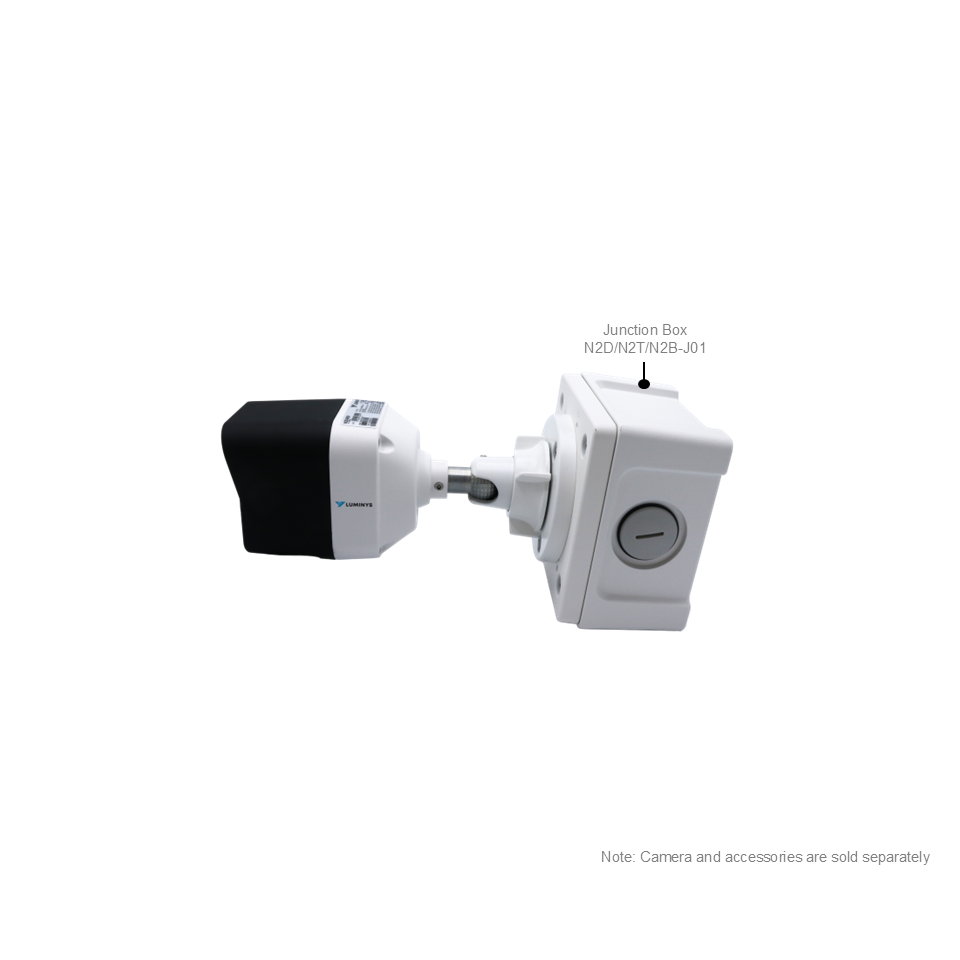 Luminys N2B-8RBV 8MP Network Bullet Camera (Vari-Focal), alternate product view 2