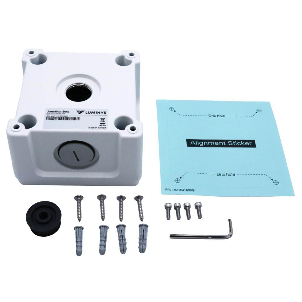 Luminys N2D/N2T/N2B-J01: N2 Series Mini Bullet Junction Box, alternate product view 6