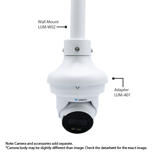 Luminys N2T-4RA2 4MP Network Turret Camera (2.8mm), alternate product view 5