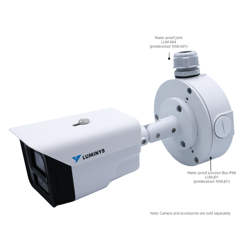 Luminys N3B-8LA2 8MP Network LumiLuxSmart Bullet Camera (2.8mm), alternate product view 5