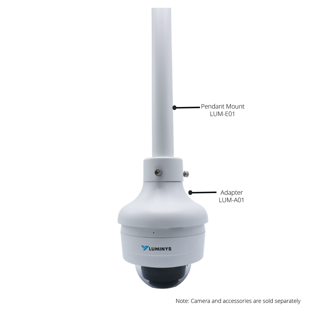 Luminys N3D-4LA2 4MP Network LumiLuxSmart Dome Camera (2.8mm), alternate product view 5
