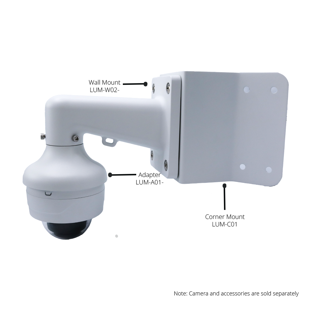 Luminys N3D-4LA2 4MP Network LumiLuxSmart Dome Camera (2.8mm), alternate product view 6