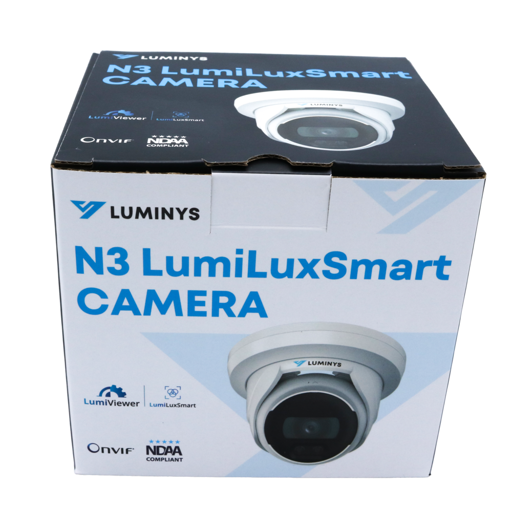 Luminys N3T-4LA2 4MP Network LumiLuxSmart Turret Camera (2.8mm), alternate product view 9