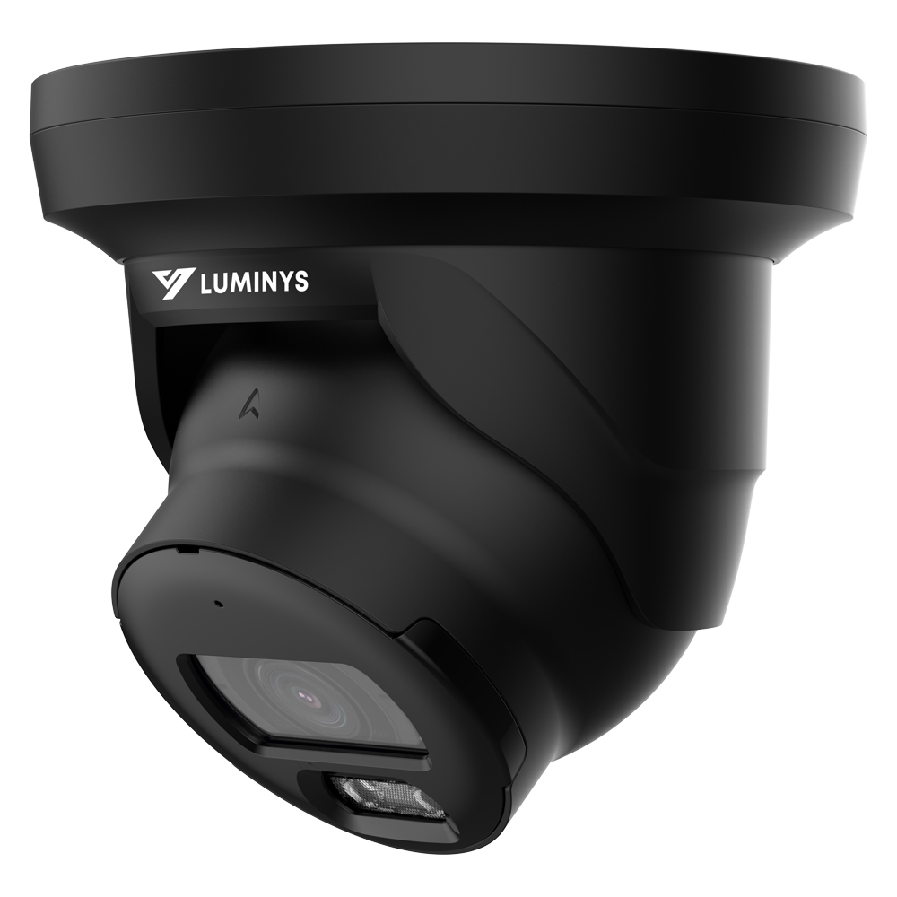 Luminys N3T-4LA2B 4MP Network LumiLuxSmart Black Turret Camera (2.8mm)