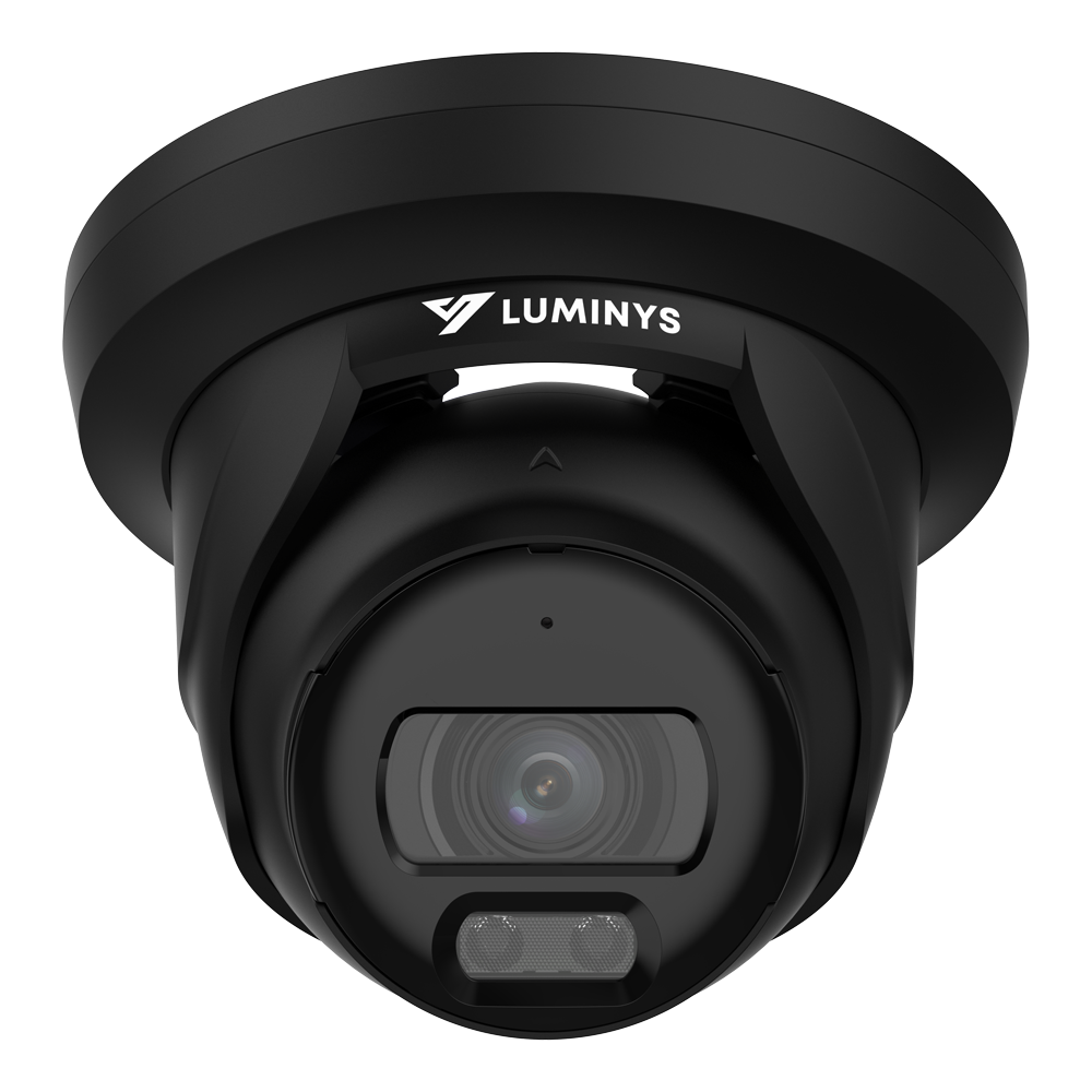 Luminys N3T-4LA2B 4MP Network LumiLuxSmart Black Turret Camera (2.8mm), alternate product view 3