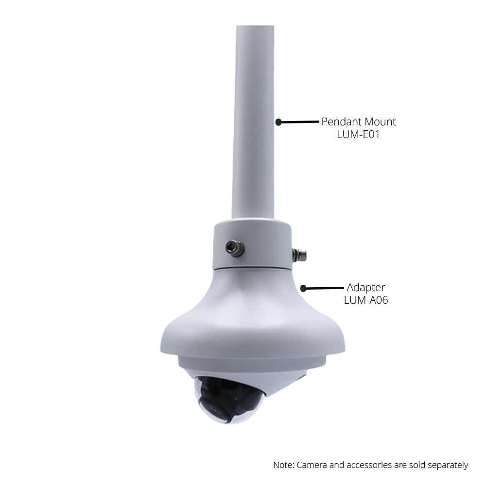 Luminys N3W-4LA2 4MP Network LumiLuxSmart Wedge Camera (2.8mm), alternate product view 2