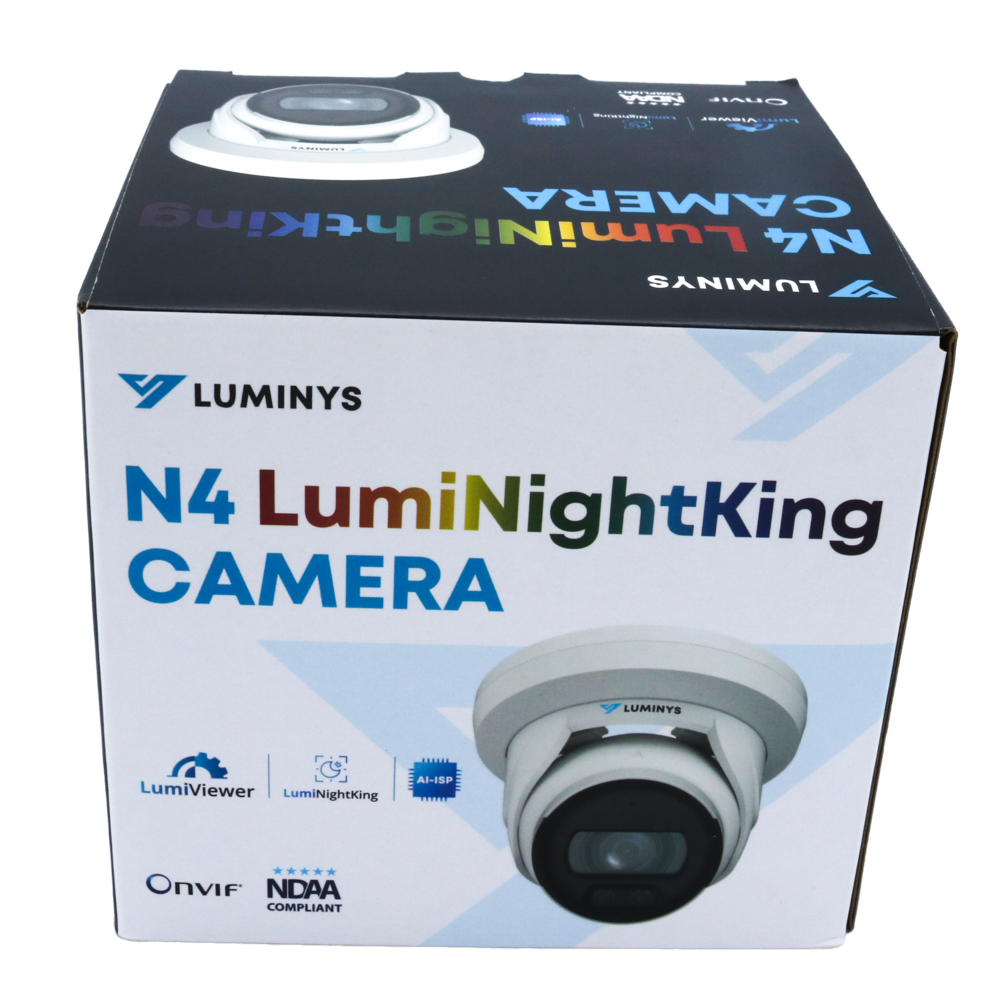 Luminys N4T-4VA2 4MP Network LumiNightKing Turret Camera (2.8mm), alternate product view 8