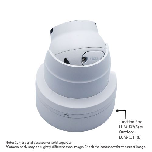 Luminys N4T-8VA2 8MP Network LumiNightKing Turret Camera (2.8 mm), alternate product view 4