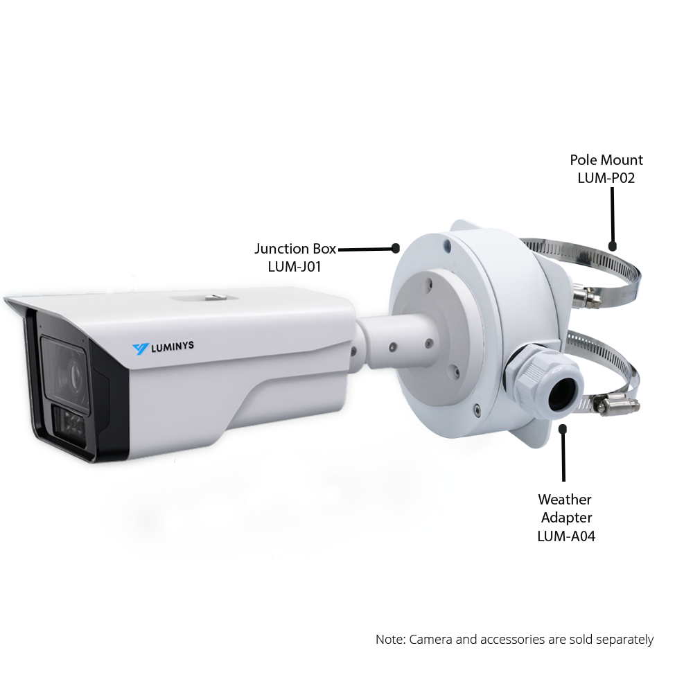 Luminys N5B-4LA2C 4MP Network LumiCloud Bullet Camera, alternate product view 9