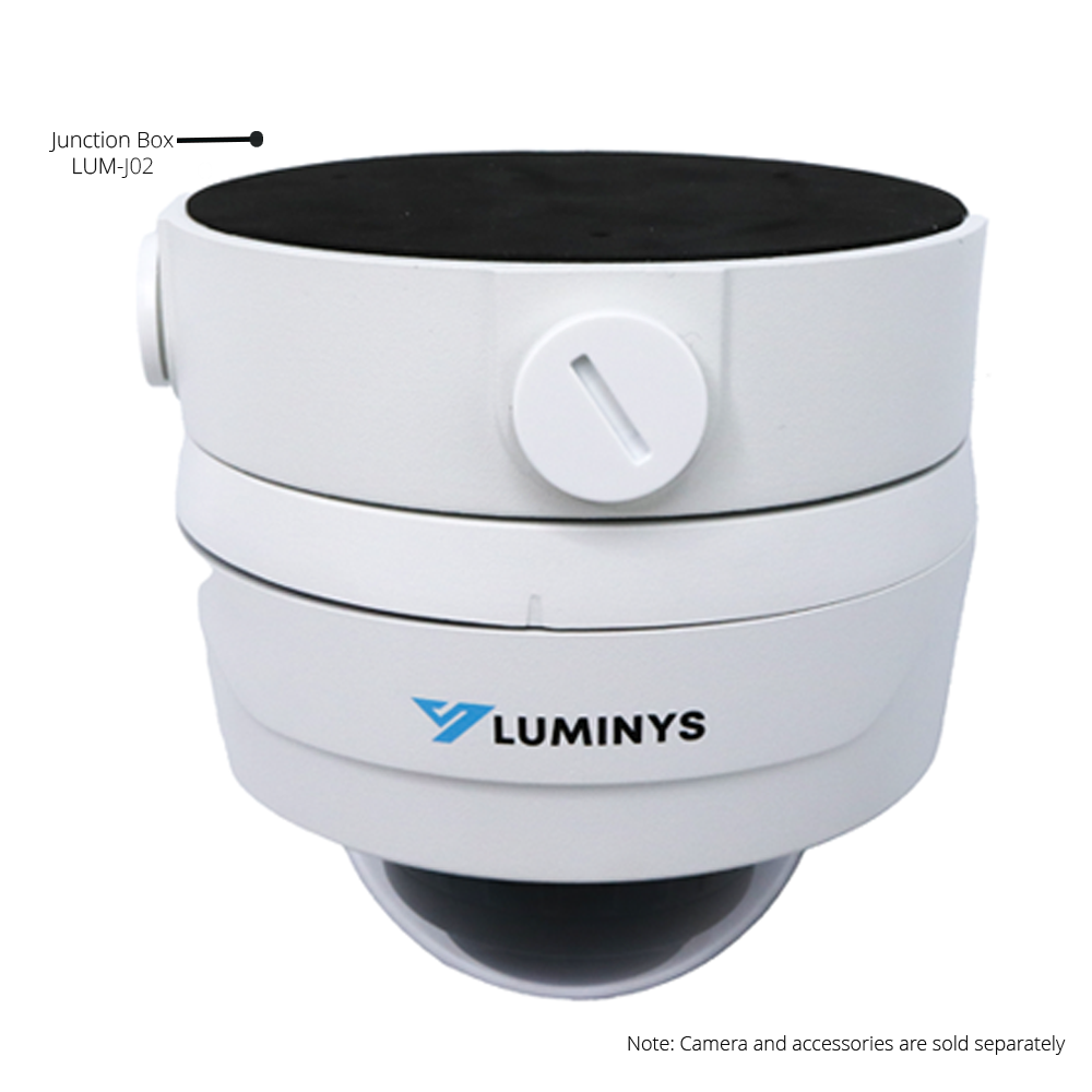 Luminys N5D-12LA2 12MP Network LumiLuxSmart Dome Camera (2.8 mm), alternate product view 4