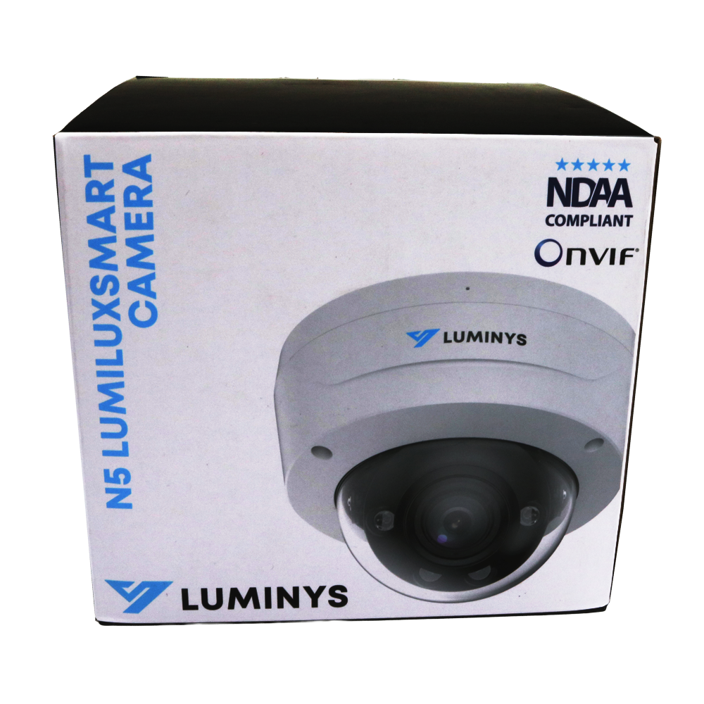 Luminys N5D-4LAV 4MP Network LumiLuxSmart Dome Camera (Vari-Focal), alternate product view 9