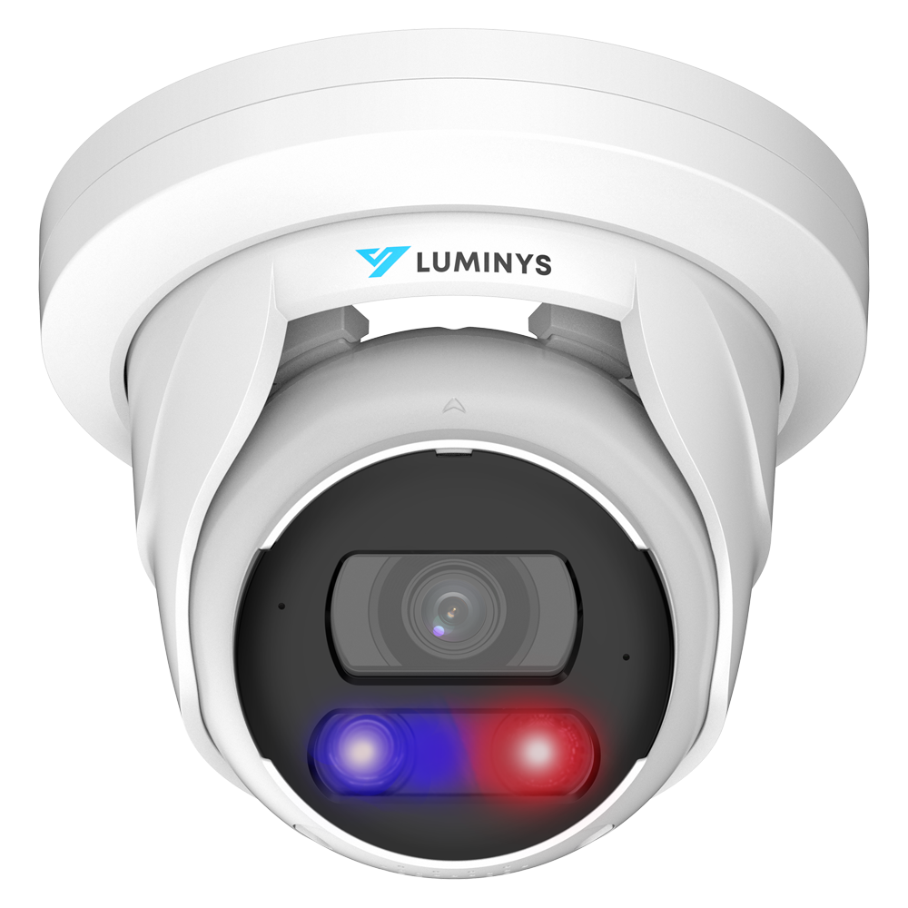 Luminys N5T-4DA2 4MP Network LumiDeterrent Turret Camera (2.8 mm), alternate product view 3