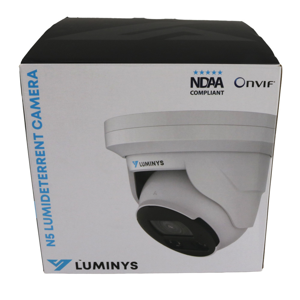 Luminys N5T-4DA2 4MP Network LumiDeterrent Turret Camera (2.8 mm), alternate product view 8