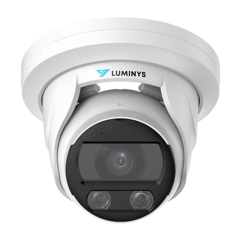 Luminys N5T-4LA2C 4MP Network LumiCloud Turret Camera, alternate product view 3