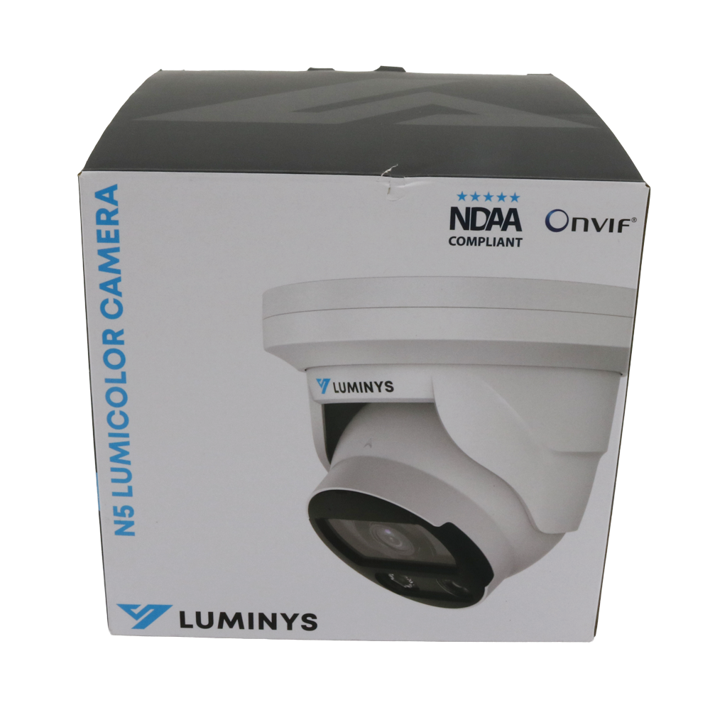 Luminys N5T-8CA2 8MP Network LumiColor Turret Camera (2.8 mm), alternate product view 9