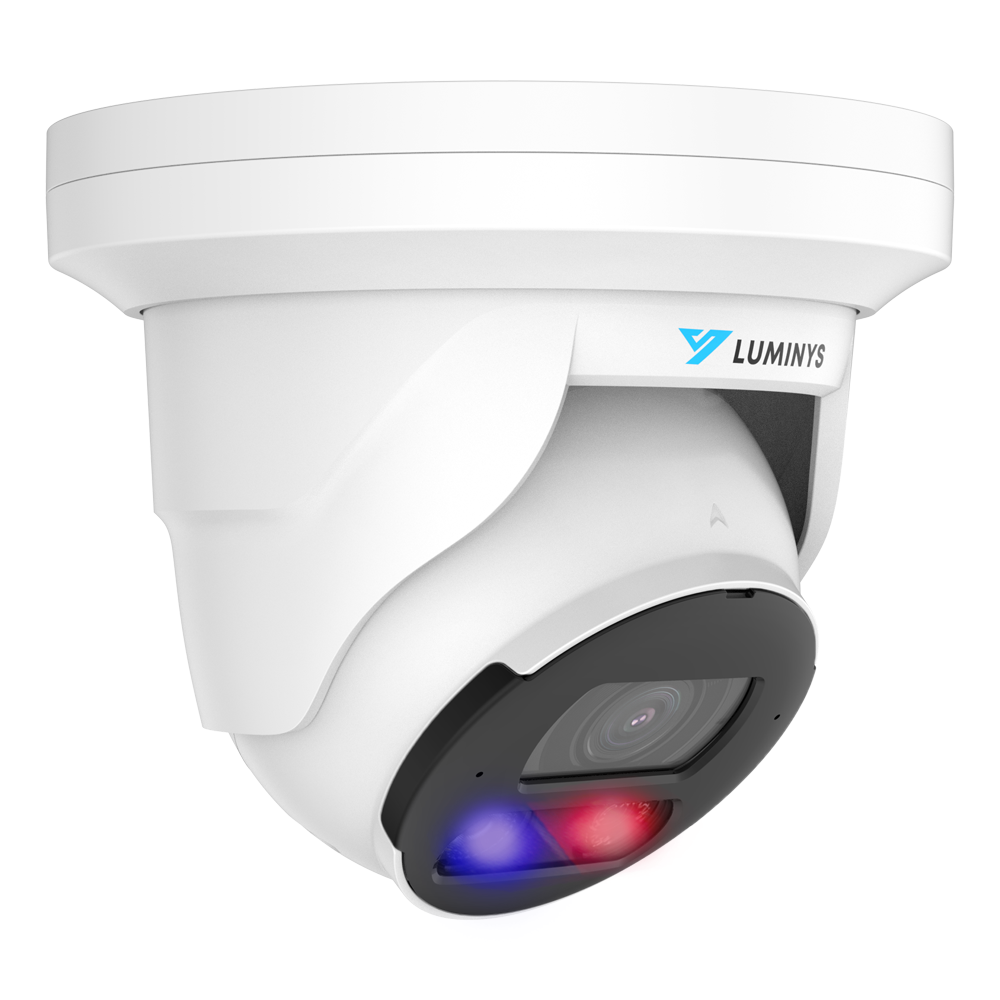 Luminys N5T-8DA2 8MP Network LumiDeterrent Turret Camera (2.8 mm), alternate product view 2