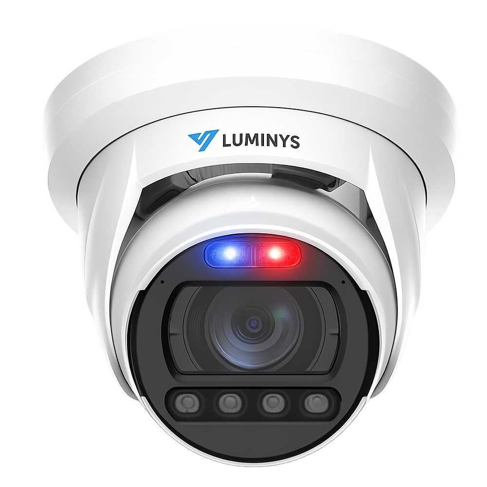 Luminys N5T-8DAV 8MP Network LumiDeterrent Turret Camera (Vari-Focal), alternate product view 3