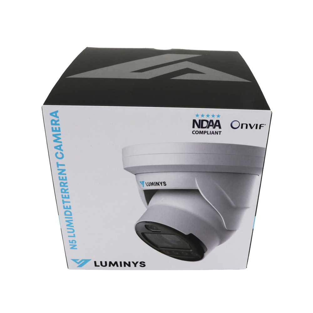 Luminys N5T-8DAV 8MP Network LumiDeterrent Turret Camera (Vari-Focal), alternate product view 8