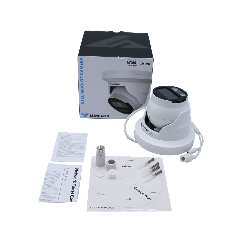 Luminys N5T-8LA2 8MP Network LumiLuxSmart Turret Camera (2.8 mm), alternate product view 7