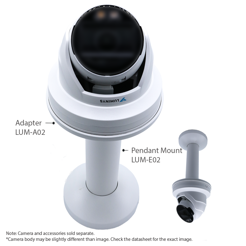 Luminys N5T-8LAV 8MP Network LumiLuxSmart Turret Camera (Vari-Focal), alternate product view 6