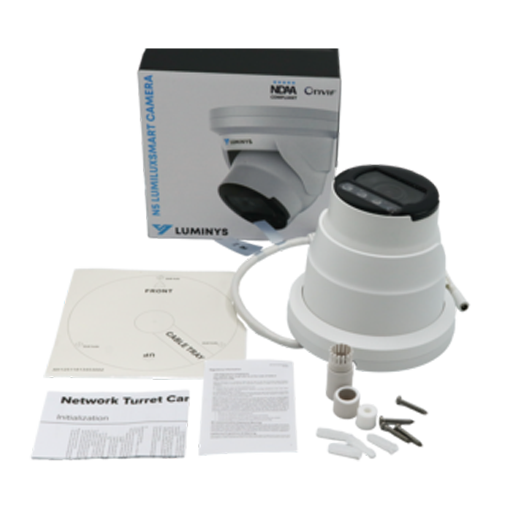 Luminys N5T-8LAV 8MP Network LumiLuxSmart Turret Camera (Vari-Focal), alternate product view 7