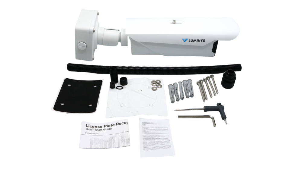 Luminys N9L-4RAL 4MP Network LPR Camera (Vari-Focal), alternate product view 3