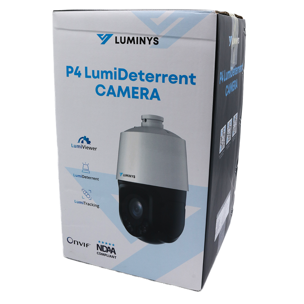 Luminys P44-8DB25 8MP Network 25x LumiDeterrent, alternate product view 8
