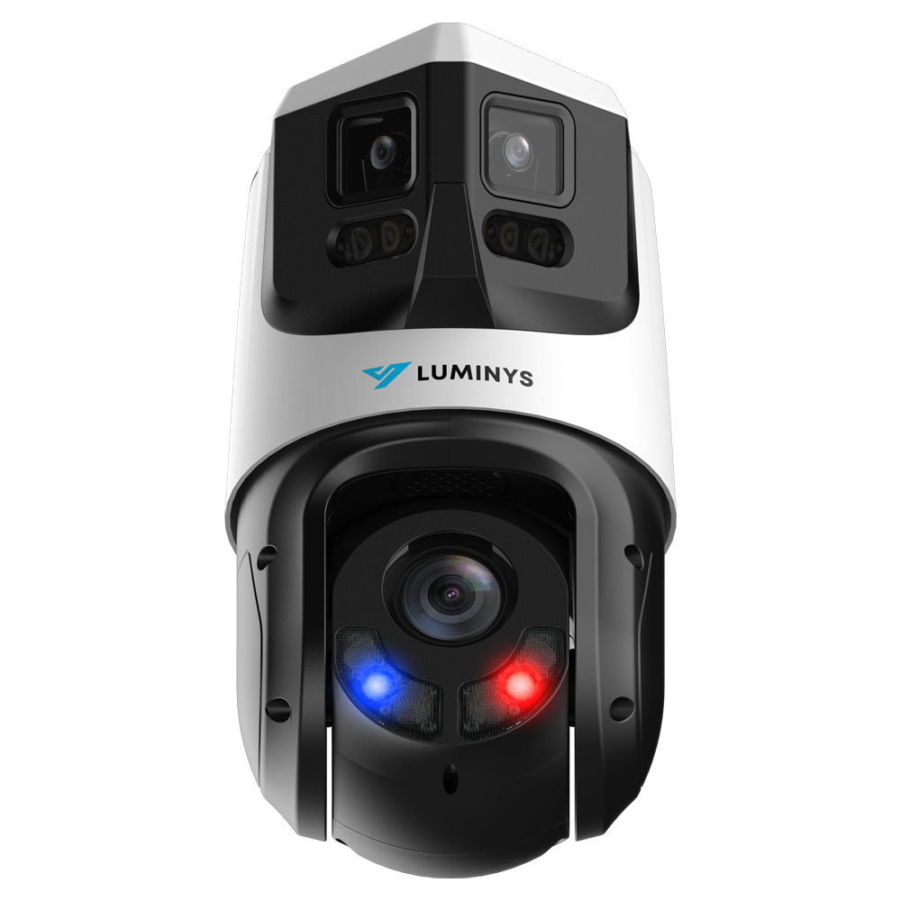 Luminys P54-4DA25 4MP Network 25x LumiDeterrent + Dual-stitched Lens Camera
