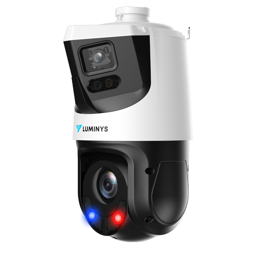 Luminys P54-4DA25 4MP Network 25x LumiDeterrent + Dual-stitched Lens Camera, alternate product view 2