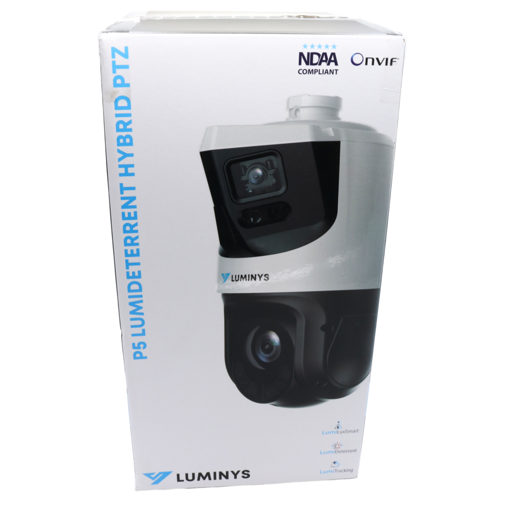 Luminys P54-4DA25 4MP Network 25x LumiDeterrent + Dual-stitched Lens Camera, alternate product view 6