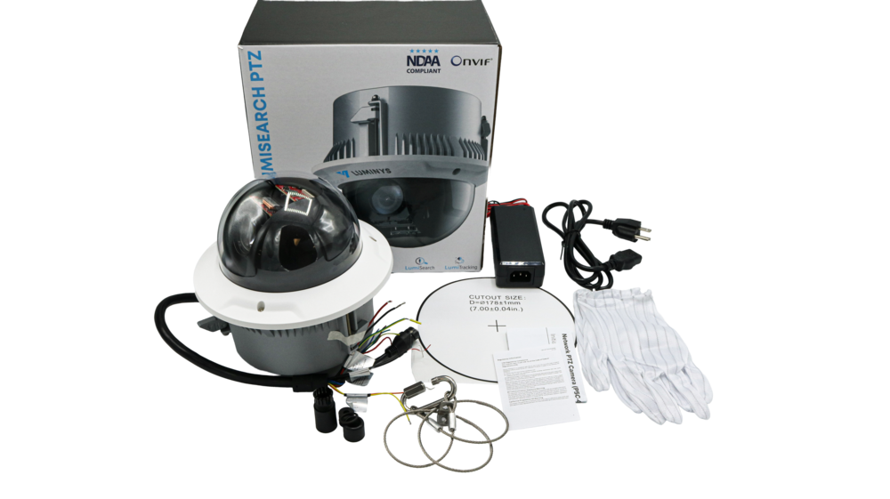 Luminys P5C-4SA32 4MP Network 32x LumiSearch PTZ Camera, alternate product view 5