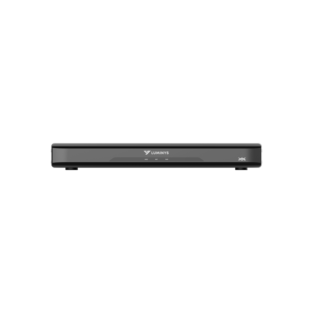 Luminys R32-8PA R3 Starter Series 8CH 4K PoE NVR, alternate product view 2