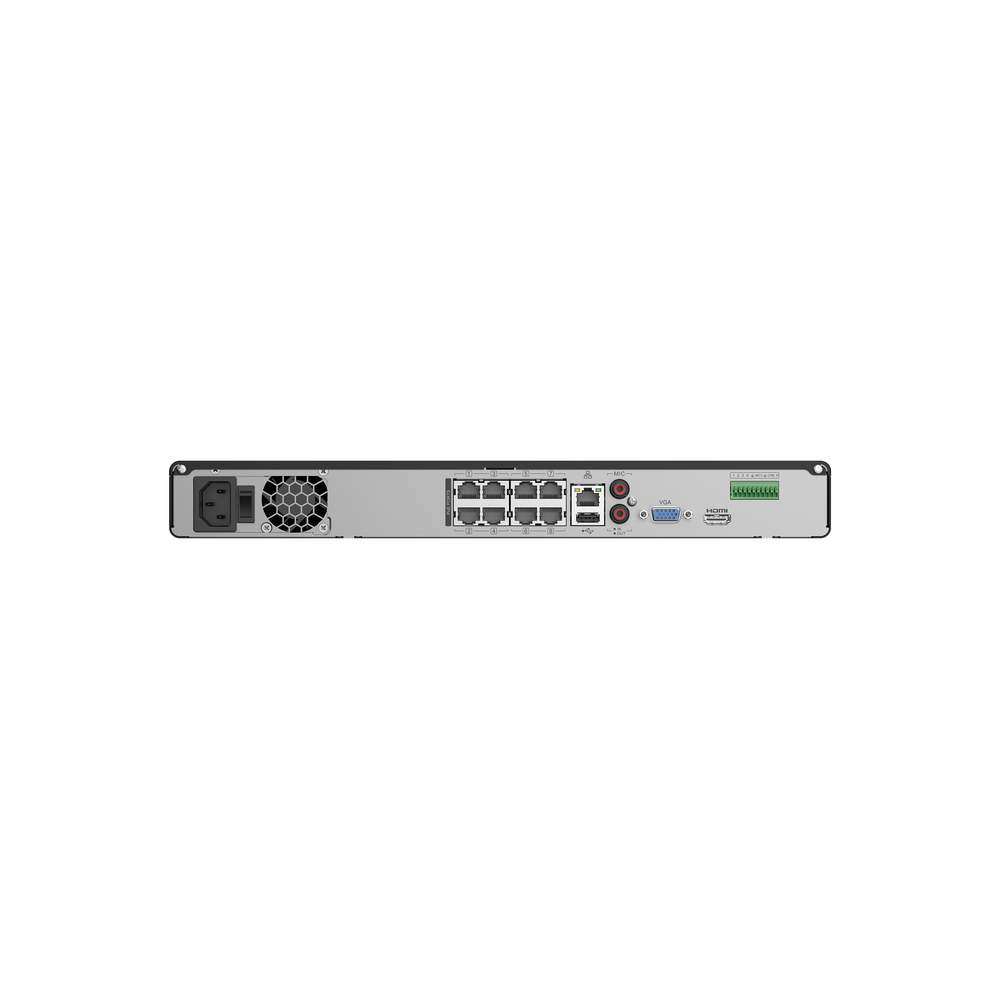 Luminys R32-8PA R3 Starter Series 8CH 4K PoE NVR, alternate product view 3