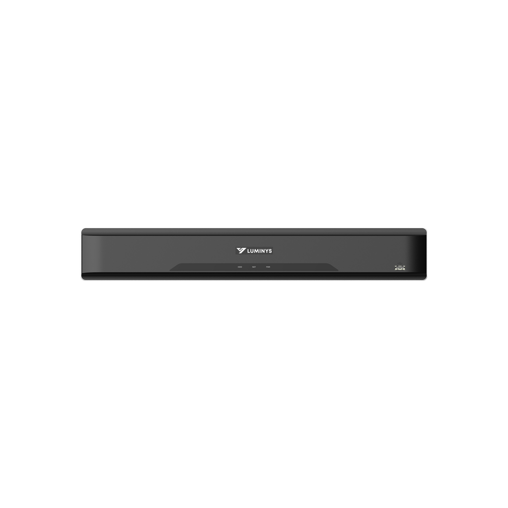 Luminys R54-32NA R5 Mainstream Series NVR, 8K 32 Channel, Dual NIC, alternate product view 2