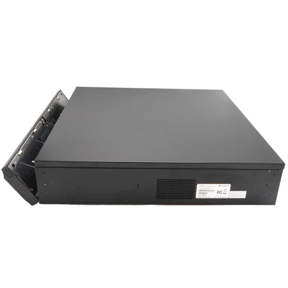 Luminys R68-32NA R6 Extreme Series NVR, 32MP 32 Channel 2U Dual NIC, alternate product view 3