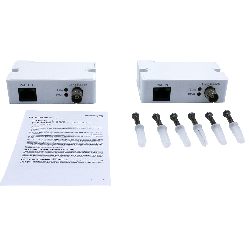 Luminys SAL-1LAB Single-Port Ethernet & PoE over Coax Extender, alternate product view 5