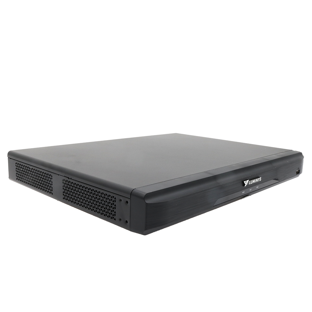 Luminys X52-16KA 4K Hybrid DVR – 16-Ch Analog / 32-Ch IP Security Recorder, alternate product view 2